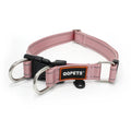 QQPETS Multi-Colored Stripe Print Dog Collar Reflective Nylon with Ribbon Decoration Wholesale Pet Accessory