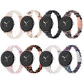 Resin Watch Band Strap for Google Pixel Watch Bracelet Clasp Waterproof Lightweight Elastic Adjustable Watch Bands