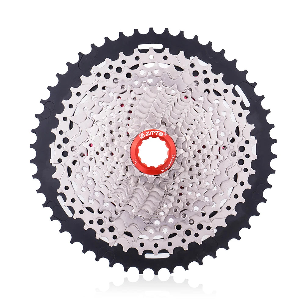 ZTTO Bicycle Parts MTB 13 Speed 11-50T Freewheel Cassette 13Speed Sprocket Durable Steel 595g Mountain Bike 50T HG Standard 13v