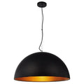 Industrial Black Pendant Chandelier Metal Dome Pendant Light Hanging Light Fixture Loft Pendant Lamp for  Dining Room