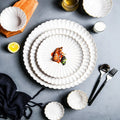 Daisy Cutlery Serving Tray Spoon Dinner Plates Set Bowl Cutlery Dishes Plates Ceramic Dinnerware Sets