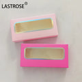 Luxury OEMized Paper Lashes Packaging Box Private Label Full Strip Eyelashes Case