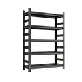 US Warehouse Local Stock 5 Lays with Rails Home Light Shelf Garage Steel Steel Boltless Garage Storage Rack Shelves Racks