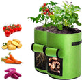 3 5 7 10 15 20 25 30 100 Gallon Non Woven Planter Grow Bags Aeration Fabric Pots Garden Potato Felt Grow Bags