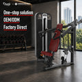 Commercial Multi-Functional Steel Fly Machine Trainer Pin-Loaded Adjustable Exercise Equipment Chest Arms Body Building Training