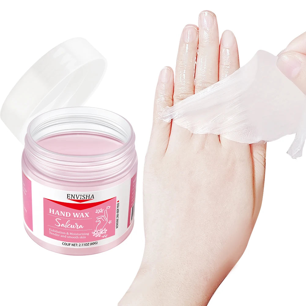 Private Label Tender Hand Care Cream Hydrating Soothing Mask Repairing Cherry Hand Wax