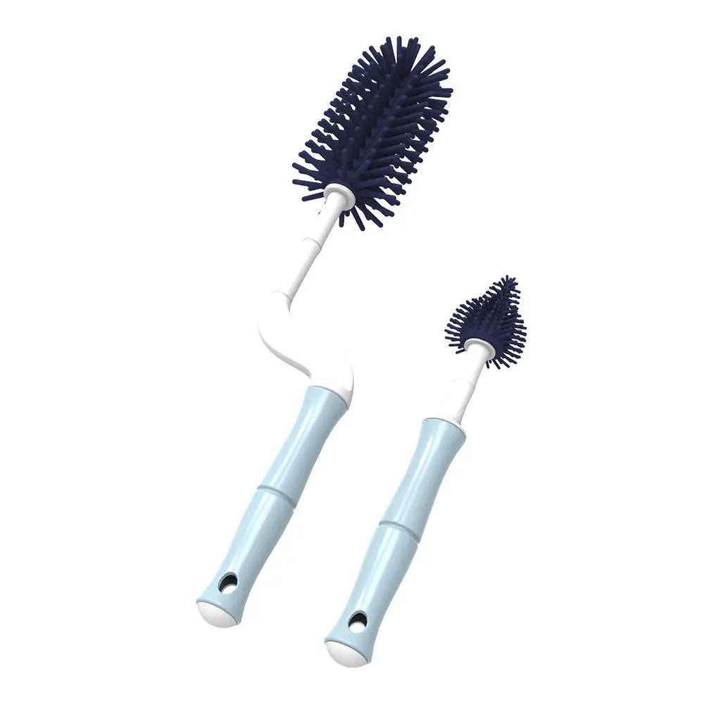Advanced Silicone Suction Cup Cleaner with Bottle Brush Easy and Efficient Household Cleaning Solution