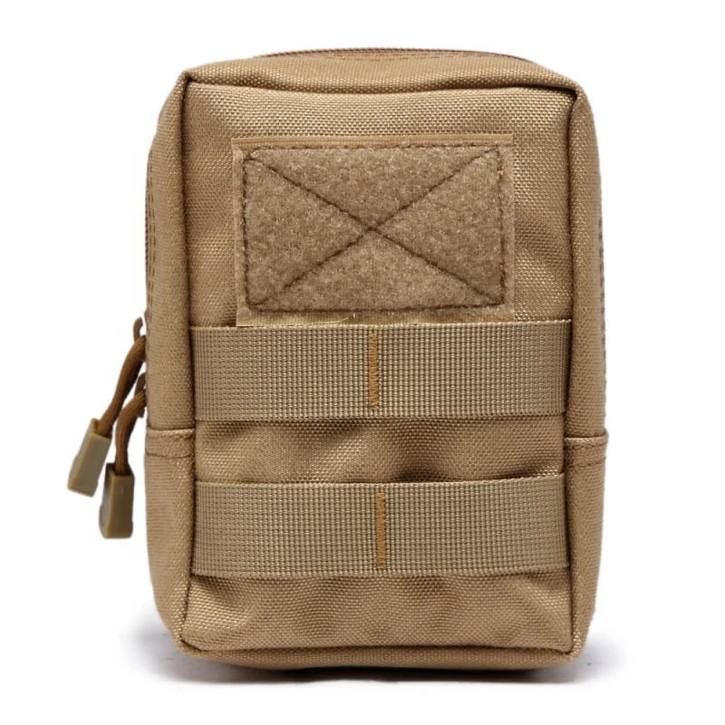 Tactical Molle System Medical Pouch 600D Utility EDC Tool Accessory Waist Pack Phone Case Hunting Pouch
