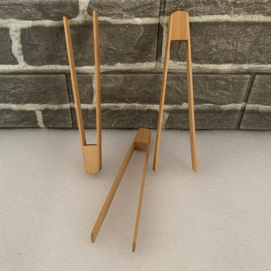 15 cm Eco-Friendly Bamboo Food Tong 100 PCS