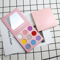 9 Colors Eyeshadow Wholesale Private Label Make up Cosmetics No Brand Makeup Pressed Glitter Eyeshadow