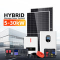 Energy Power System 5Kw 6Kw 7Kw 8Kw 9Kw 10Kw Hybrid Solar Photovoltaic System Solar Energy for Rv Motorhome Caravan