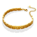 Factory Direct High Quality Popular Stainless Steel Geometric Bracelet Gold and Silver Plated Trendy Bangles Wholesale