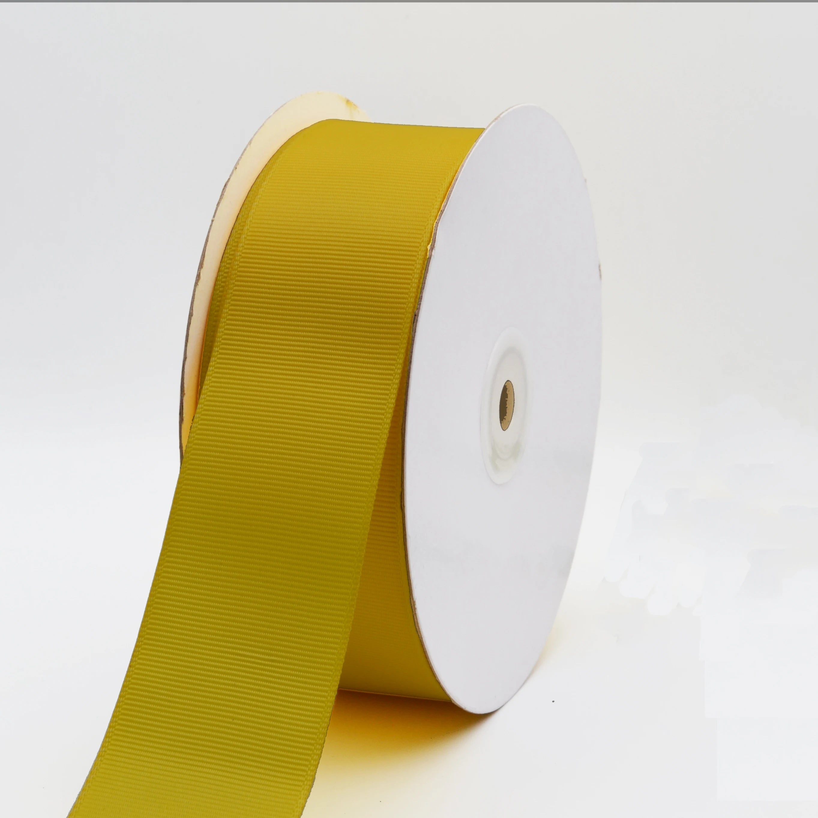 1-1/2 Inch Luxury Double Face 100% Polyester Eco-Friendly Plain Grosgrain Ribbon Custom High-End Solid Color Party Gift Wrapping