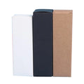 Papery Box Empty Cosmetic Packaging Box Brown White Black Custom Design 5ML- 100ML Essential Oil Bottle Kraft Paper Gift Box