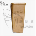 TALUADA High Quality Excavator Parts PC300 Flat Bucket Tooth Sharp Bucket 207-70-14151 Flat Bucket Teeth 2077014151