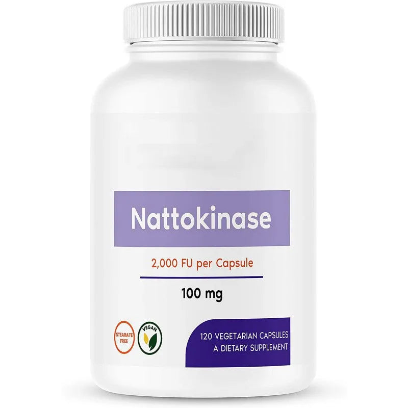 OEM/ODM Supplements Nattokinase Capsules 2000Fu 100mg Veg Whey Protein Nattokinase Softgel Capsule