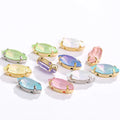 Xichuan Navette Aurora Mocha Rhinestone With Hollow Claw Rhinestone for Clothing Bags
