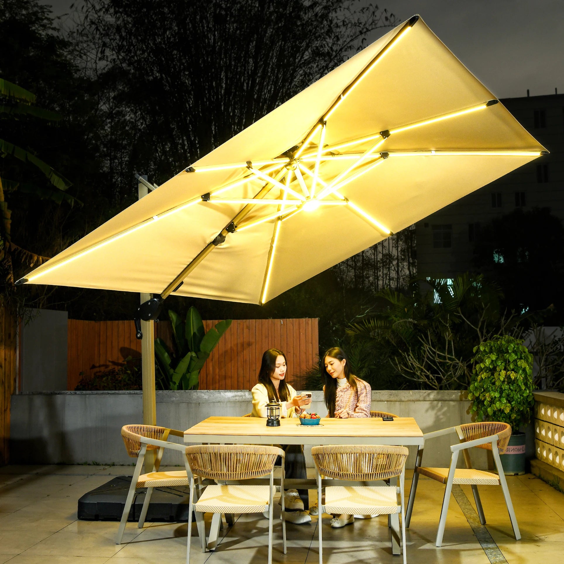 Customized Big Size Outdoor Umbrella Beer Coffee Drink bar Parasol Market Umbrella
