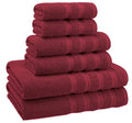 Thick Bath Towel Set6 Pcs Towel Set Custom Your Logo Face Bath Towel Set Wholesale 100 Cotton Space Soft OEM Customized Adult