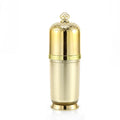 30ml Luxury Serum Gold Frost Acrylic Bottles with Crown Cap in Stock Ready to Ship Empty Pump Lotion HENRON Brand Eye Cream