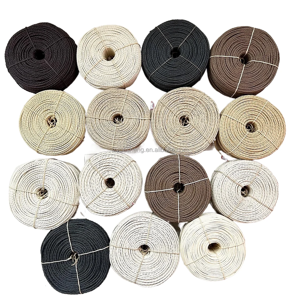 Hot Sale Many Colors Twisted Paper Rope Chair Cord Waterproof Packaging Ropes at Good Price