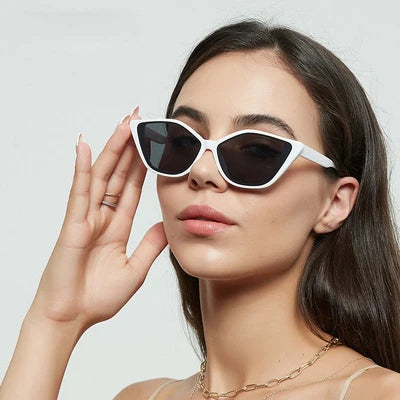 Designer Retro Cateye square Designer Sunglasses Fashion Personality Irregular Eyewear Trendy Womens Fun Shaped Lips Sunglasses