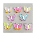 Butterfly Resin Charms Colorful 3D Mini Butterfly Cabochons Flatback Charms for Jewelry Making Crafts Phone Decor Accessories