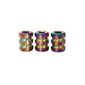 CNC Machining Factory Direct Sales of Titanium Alloy & Stainless Steel Wire EDM Edc Blade Beads Umbrella Rope Beads DIY Pendants