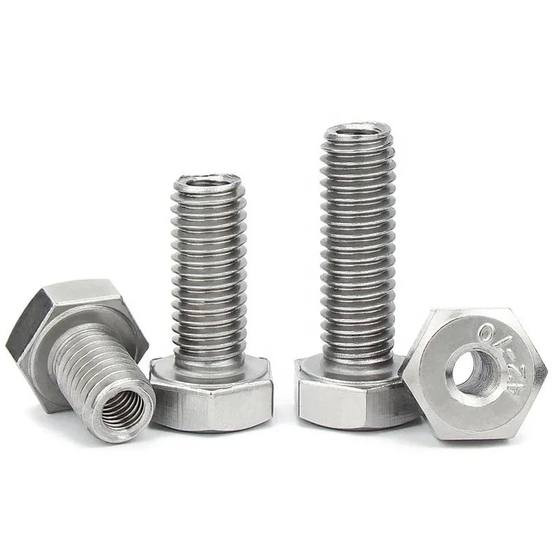 304 Stainless Steel Outer Hexagon Hollow Screw Hollow Bolt Mask Machine Through Hole Bolt