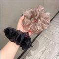 2021 Fashion Woman Hair Bands Wholesale Custom Fairy Large Oversize Woman Hair Ties Scrunchies Organza Scrunchie Hair Accessary
