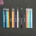 Beiqili 4000PCS Colorful Disposable Plastic Handle Flocking Nylon Brush Micro Applicator Lash Extension Detail Painting