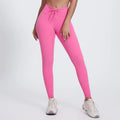 Women Drawstring Waist Quick Dry Comfort Soft Elastic Fitness Legging
