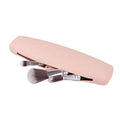 Silicone Portable Travel Makeup Brush Holder Magnetic Closure Soft Makeup Tools Organizer for Business