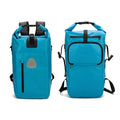 20L Bike Pannier Backpack Waterproof Bike Saddle Bag Extensible Bicycle Rear Seat Bag Shoulder Bag for Riding Cycling