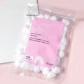 Cotton for Nail Removing Ball Nail Polish Cotton Nail Polish Remover Unloading Phototherapy Plastic Collodion Cotton 100PCS/bag