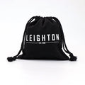 Eco Friendly Black Cotton Canvas Drawstring Bags Custom logo Organic Cotton Bag for Clothing Packing