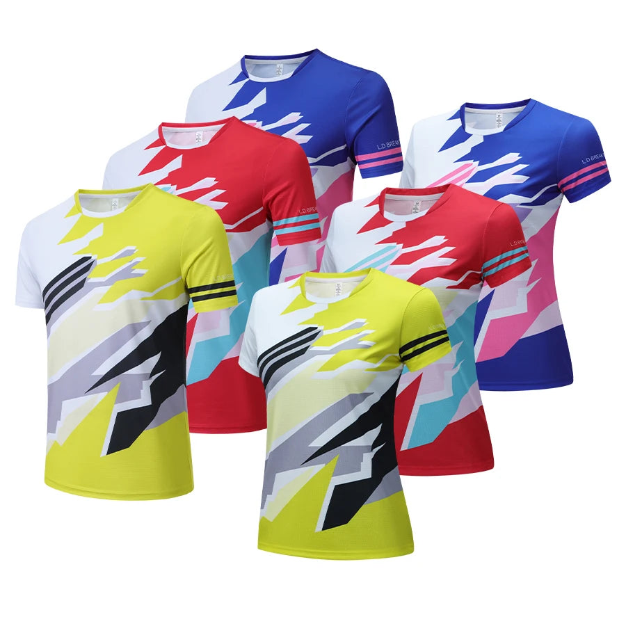Customized 100% Polyester Mens t Shirt Short Sleeve Custom Embroidery logo Plain Mens Training Shirts