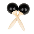 Pair of Percussion Maracas Shakers Rattles Sand Hammer Percussion Musical Instrument for Music Party Game