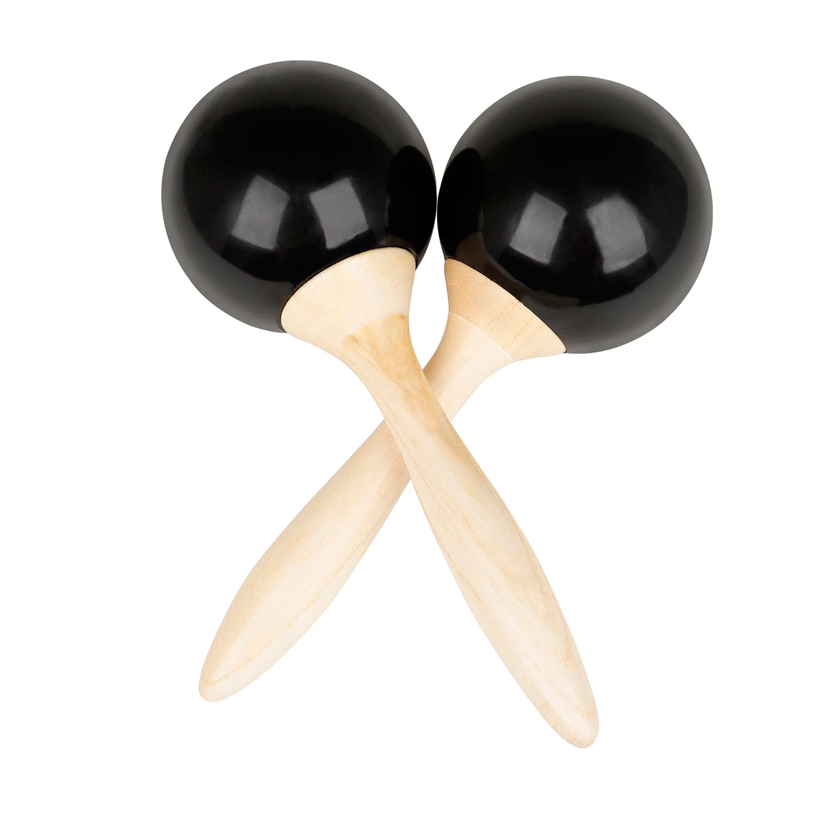 Pair of Percussion Maracas Shakers Rattles Sand Hammer Percussion Musical Instrument for Music Party Game