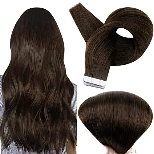 Tape in Hair Extension Long Wefted Human Hair Peruvian Hair Wholesale Price Straight Tape Ins