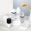 Beauty Packaging Airless Bottles Squared Luxury Pump Bottle Skincare Spray Plastic Serum Bottle 15ml 30ml 50ml