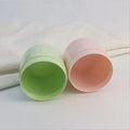 Low MOQ High End Custom Color Frosted Cosmetic Cream Jars 8oz PET Lids Pump Sprayer Screen Printing Snack Cookie Chocolate Cake