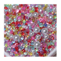 Acrylic Diamond Crystal Pearl Bling Transparent Confetti Beads for Wedding Party Decoration Confetti Table Scatter Beads