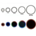 WS2812B LED Halo Angel Eyes Ring Addressable 5050 RGB 8/16/24/35/45LED DC5V IC Built-in LED Pixel Light for