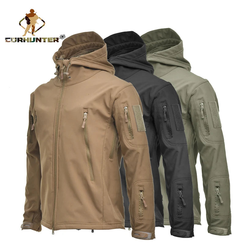 Factory Wholesale Customize logo Tactical Outdoor Jacket Tactical Sport Training Jacket for Men