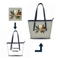 Designer Customized Leather Handbags With Logo Latest Design Ladies Handbag Reusable Promotional Tote Bags