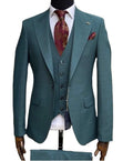 2025 Designer Wedding Men Suits Groom Tuxedos Business Prom Party Blazer Coat (Jacket+Pants+Vest) Costume Homme Mariage