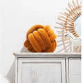 Soft Knot Ball Pillows Round Throw Pillow Cushion Home Decoration Plush Throw Knotted Pillow Handmade Round Plush