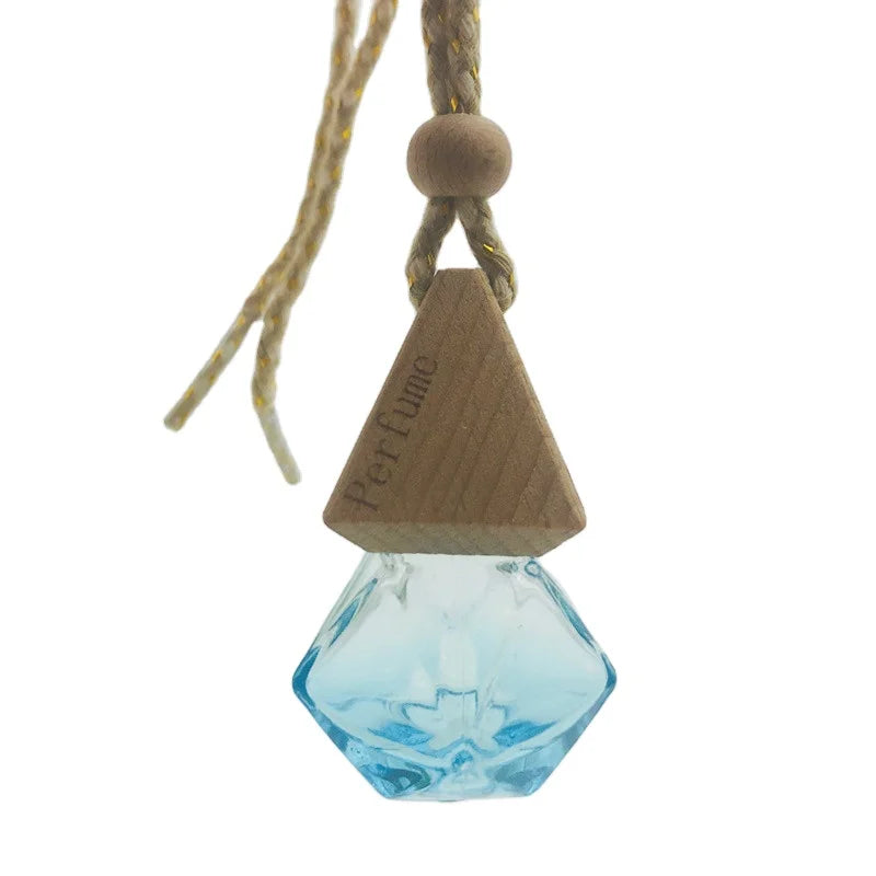 5ml 10ml Car Perfume for Car air Conditioner with Glass Bottle air Freshener Gift Sets Car Decoration Diffuser with Wooden Cap