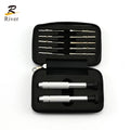 SL002 Aluminum Box Zipper Bag Glasses Tools Adjustable Screwdriver Set Replaceable Head Glasses Repair Kit Frames Optical Tool